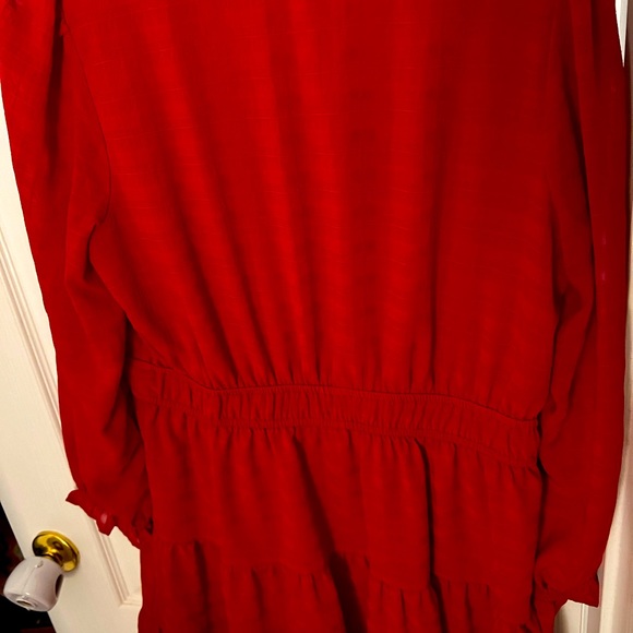 LOFT Red Dress - Picture 2 of 3